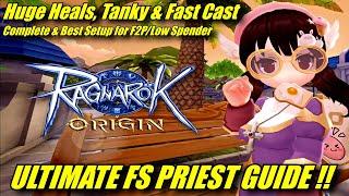 ULTIMATE FULL SUPPORT PRIEST GUIDE !! Huge Heals, Tanky & Fast Cast Speed | Best F2P/Low Spend Setup