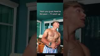 Pre Pool Pumps go crazy #fitness #viral #youtubeshorts #bodybuilding #youtubeviral