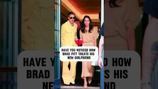Have you noticed the way Brad Pitt treats his new girlfriend?#celebrity #bradpitt #inesderamon