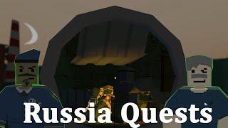 Unturned Solo PVP Vanilla Survival - Russia Quests/Horde Beacons EP#6