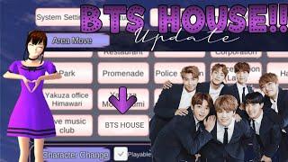 BTS HOUSE | Sakura School Simulator | Gweyc Gaming