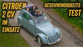 Citroen 2 CV - Eine super Ente im Einsatz