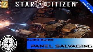 Panel Salvaging mit der Vulture ️ Star Citizen 4.0 PREVIEW [Quick Guide] |  #1 Deutsch/German