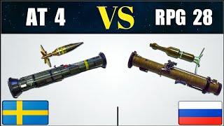 AT4 Anti-Tank Weapon | RPG 28 Anti-Tank Rocket Launchers