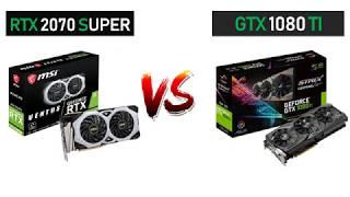 RTX 2070 Super vs GTX 1080 Ti - i5 9600k - Gaming Comparisons