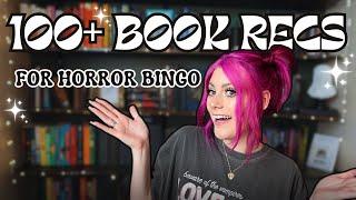 100+ books to read for horror bingo || YOUR recommendations & tbrs 