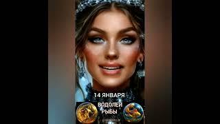 Гороскоп на 14 января #гороскопнакаждыйдень #знакизодиака #звезды