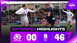 ENGLAND DOMINATE  | SCOTLAND V ENGLAND | EXTENDED RUGBY HIGHLIGHTS