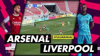 Arsenal vs Liverpool Realistic Highlights | 20/21 | Full Manual | PES 2020