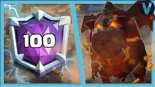 ПОКОРИЛ ТОП-100 МИРА! ЛУЧШИЕ КАТКИ НА 7400+ КУБКОВ / CLASH ROYALE