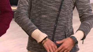 H by Halston Slub Knit Asymmetrical Zip Moto Jacket on QVC