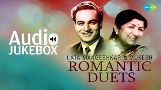 Best Of Lata Mangeshkar & Mukesh  Duets | Classic Romantic Songs | Audio Jukebox