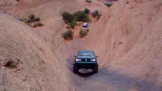 geo tracker on hell's revenge, hell's gate moab utah