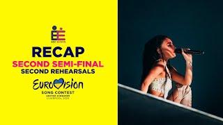 Eurovision 2023 - Semi-Final 2 - Second Rehearsals - Recap