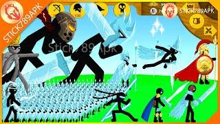 STICKMAN SUBZEROZ WRATHNAR, XIPHOS, GRIFFON VS FINAL BOSS LAVA | Stick War Legacy Mod | Stick789Apk