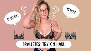 Nicole Kait | Bralletes Try On Haul | 4k