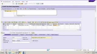 How to create a Purchase Requisition for a stock material in SAP MM