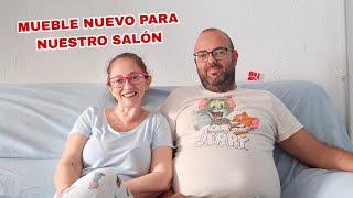 Así quedó nuestro salón con este mueble nuevo  Vlog familiar