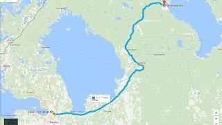 По Норвегии на авто Norway road trip 2016 Day 3 St. Petersburg-Petrozavodsk Петрозаводск