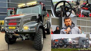 Dakar 2025 Vaidotas Žala (Skuba Team) shows his truck in Klaipeda