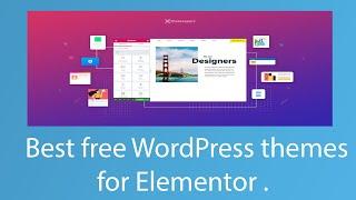 Best free WordPress themes for Elementor