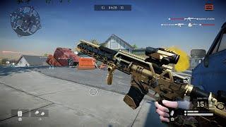 Warface - Golden M4A1 Custom - Team Deathmatch - Airbase