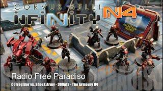 Radio Free Paradiso - Infinity N4 Battle Report - Corregidor vs. Shock Army