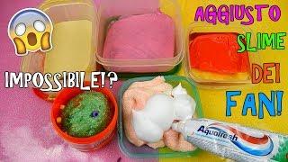 AGGIUSTO SLIME REGALATI DAI FAN! (CON VOSTRI CONSIGLI) ANCHE IMPOSSIBILI! Iolanda Sweets