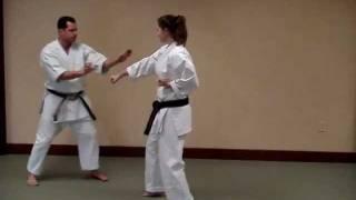 Uechi Ryu Yakusoku Kumite - Slow Motion