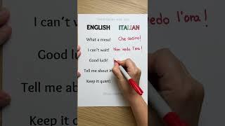 Learn Italian 