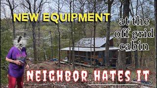 EP 14 Equipment from Heaven, Neighbor from Hell: trouble at the off grid cabin