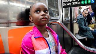 riding the New York subway *bad idea* 