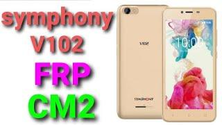 symphony v102 frp google account remove by cm2 100%