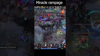 "Miracle's Rampage Highlights in DOTA 2 DreamLeague Season 20 - Unforgettable Moments"