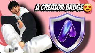 How to get A Creator Badge On Avakin Life 2024 | Avakin Life A Creator Badge | #Avakinlife #newbadge