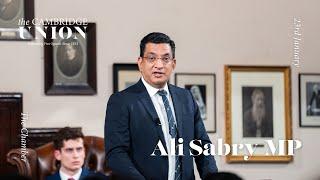 The Rt Hon Ali Sabry | Cambridge Union