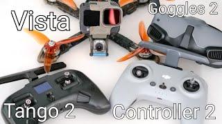 DJI FPV Controller 2 Vs TBS Tango 2 Pro V3 Flight Experience 