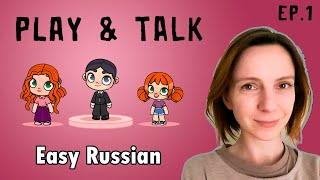 Slow Russian for beginners. Appearance & Clothes of game characters (Comprehensible Input)