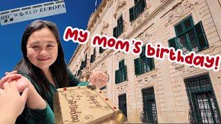 4K Malta+My Mom’s Birthday! (During the MSC: World Europa) No intro  (READ DESCRIPTION)