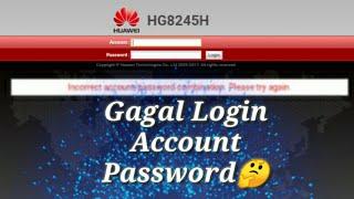 Info Terbaru Login Super Admin User Account Password WiFi Huawei HG8245H