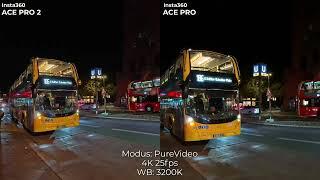 Insta360 Ace Pro vs Ace Pro 2 Low Light Comparison