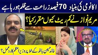 Pakistan's Agricultural Future | Why did Maryam Nawaz set low rate? | Khalid Hussain Batth Analysis