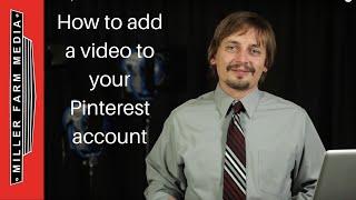 How to pin a video to your Pinterest account