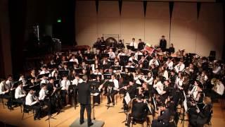 NCBA 2015 Junior High School Honor Band performed Metrodance by Randall D. Standridge