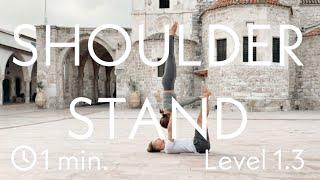 Shoulder Stand | Quick & Easy AcroYoga Tutorial (Level 1.3)