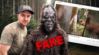 We Fooled the Internet W/ Fake Bigfoot Footage