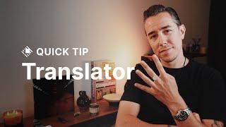 The Fastest Way to Translate on macOS 