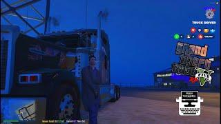 Trucking on the Kuffs Gaming Server (earning some money)