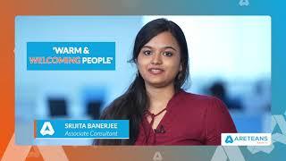 Warm & Welcoming People at Areteans | Hear it from Srijita Banerjee | Areteans- All things Pega