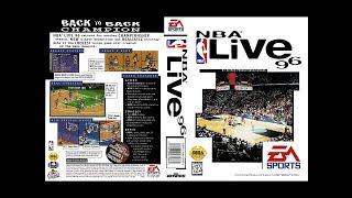 Sega Genesis - NBA Live 96'